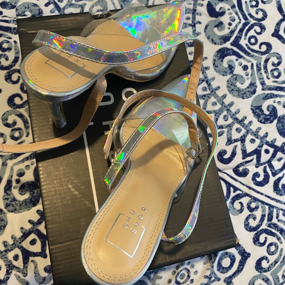 BIRTHDAY SHOES METALLIC